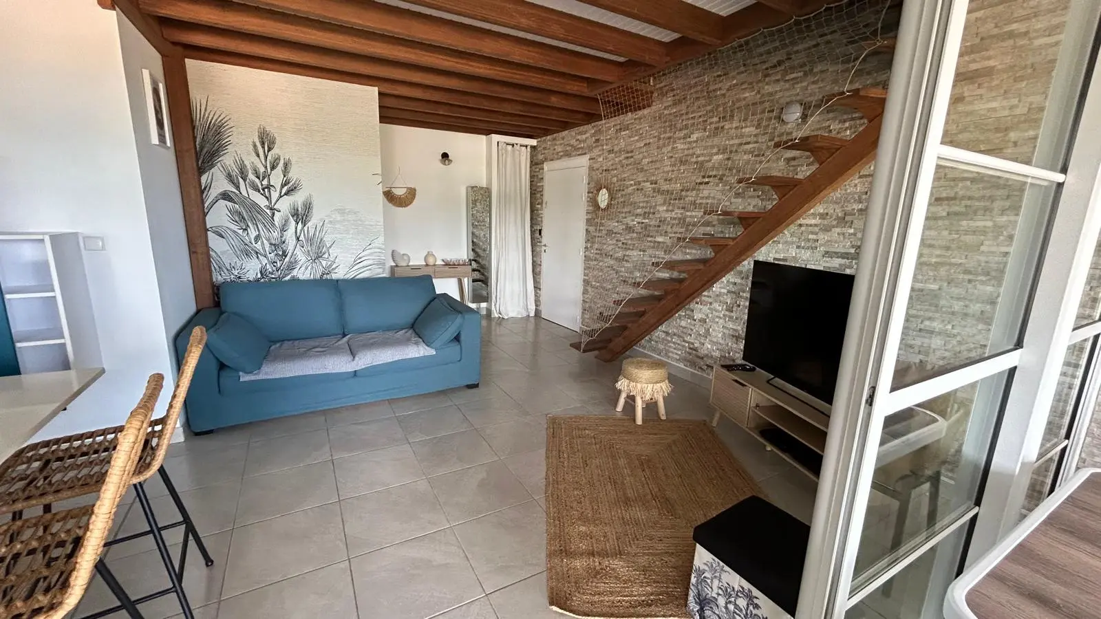 Appartement F4 Trois-Îlets – Terrasse et vue mer